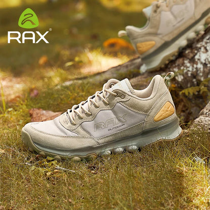 Chaussures Randonnée Rax 40004A Homme Respirantes Antidérapantes – Cuir, Semelle Caoutchouc | Trekking, Chasse, Escalade | T.39-47 | 3 Coloris