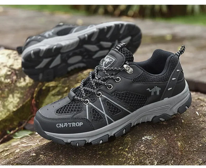 Chaussures de Randonnée Homme - Respirantes en Mesh, Légères et Résistantes - Chaussures de Sport pour Randonnée, Chasse et Activités Tactiques - BLACKBEARD OUTDOOR INDUSTRIES