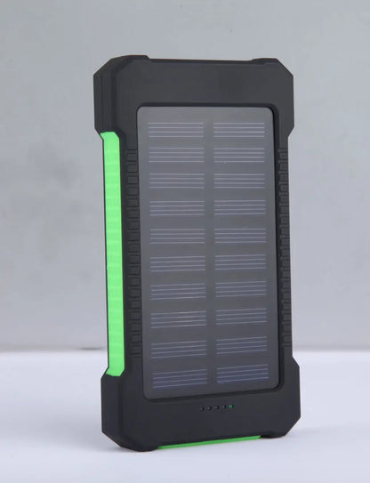 Power Bank Solaire 20 000mAh Étanche – Chargeur d'Urgence avec LED SOS & Boussole - BLACKBEARD OUTDOOR INDUSTRIES