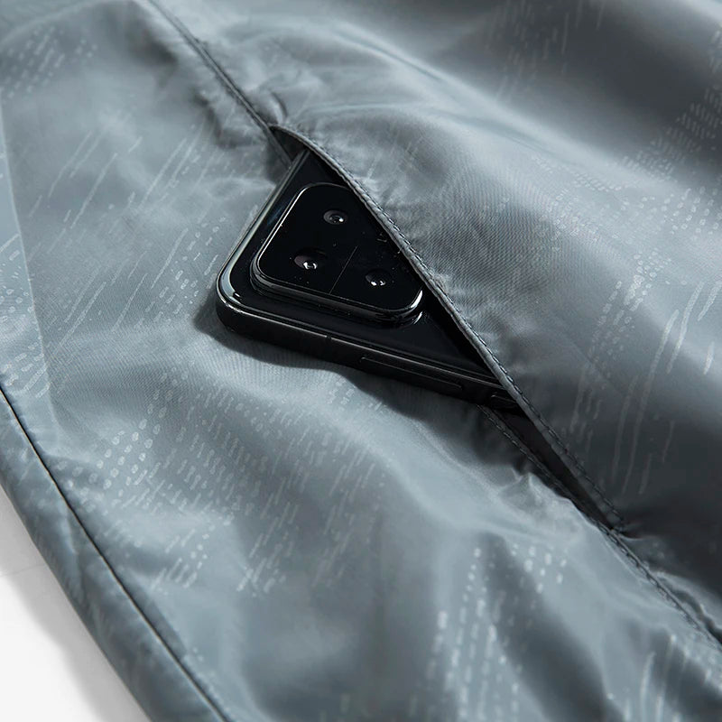 Veste coupe-vent femme UPF 50+ déperlante et pliable, randonnée