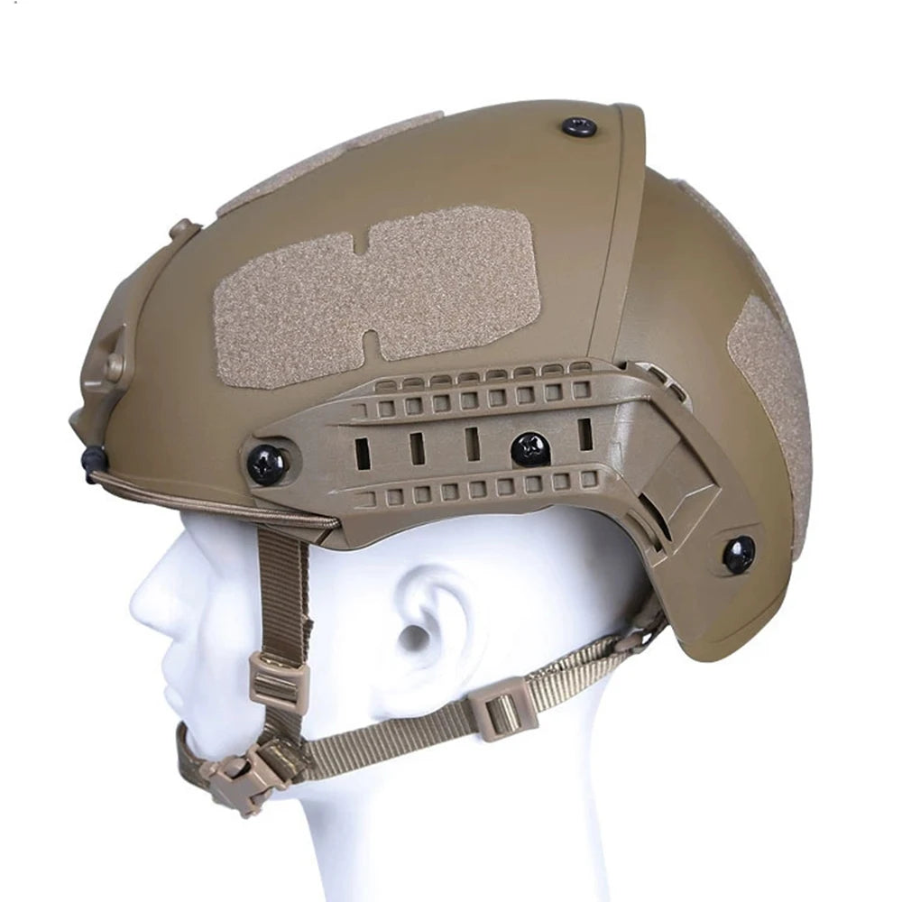 Casque tactique style AirFrame airsoft high cut ABS - BLACKBEARD OUTDOOR INDUSTRIES