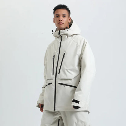 Veste de ski femme imperméable et respirante à capuche, tenue jusqu'à -30°C