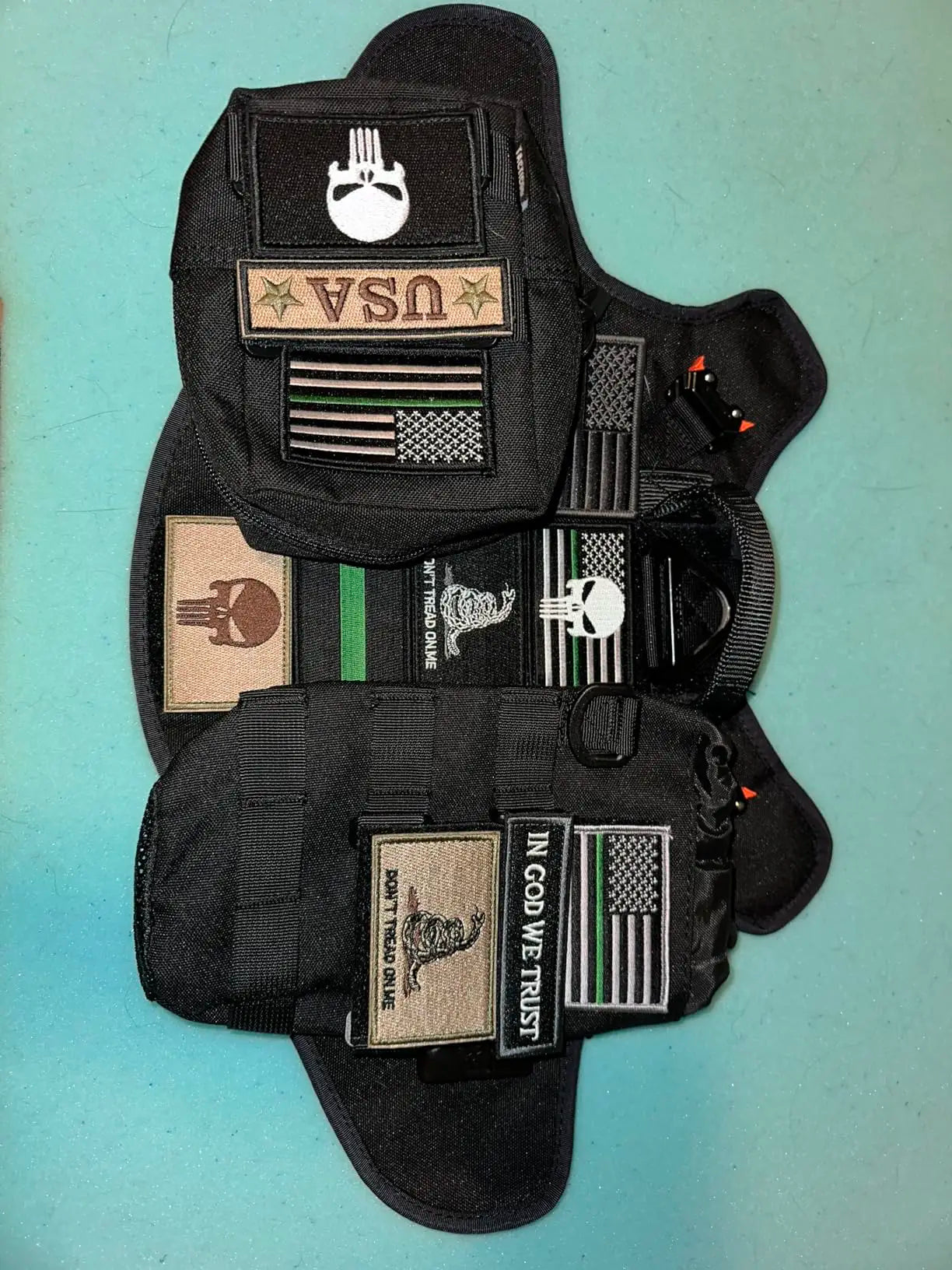 Nylon Tactical Patches Board – Support MOLLE Multi-Usage pour Patchs - BLACKBEARD OUTDOOR INDUSTRIES