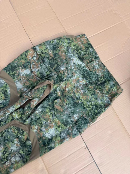 Pantalon tactique homme style G3, camouflage jungle néerlandais