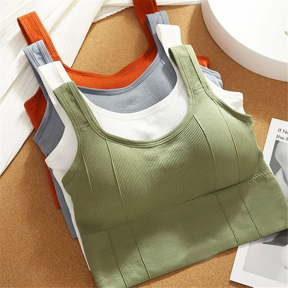 Brassière Sport Femme Respirante – Sans Coutures, Anti-Transpiration, Yoga & Fitness