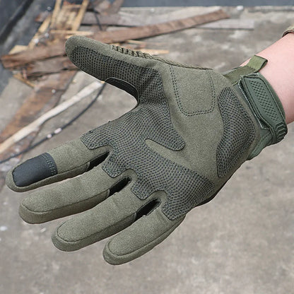 Gants tactiques outdoor unisexes en polyester – M à XL