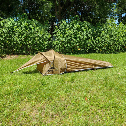 Tente Tunnel Ultralight 1 Personne – Imperméable PU3000/4000, Camping & Randonnée