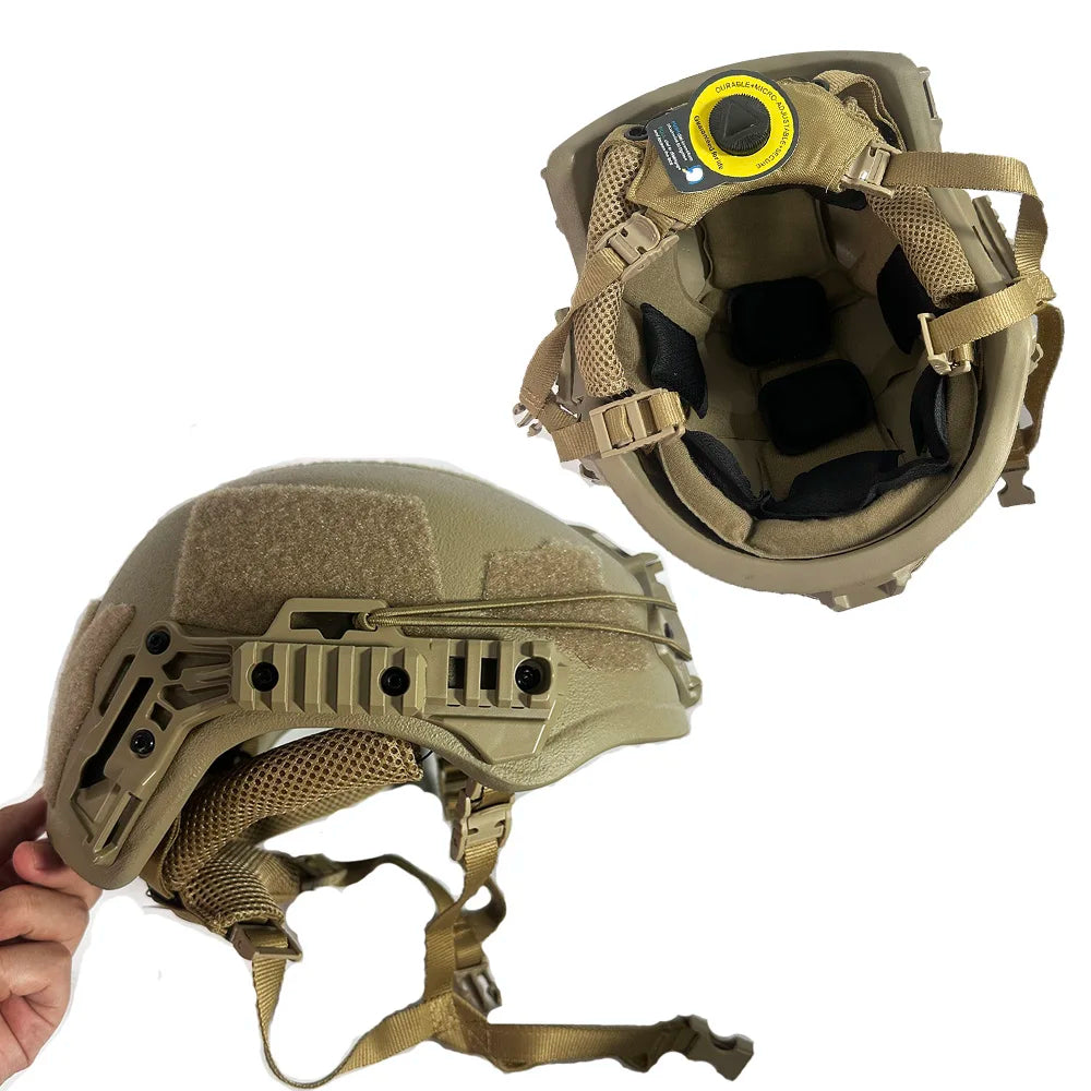 Casque Balistique LPRED Exfil Haute Découpe NIJ IIIA – Système BOA CAM FIT EPIC Liner - BLACKBEARD OUTDOOR INDUSTRIES