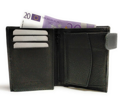 Portefeuille Porte-Carte Police – Cuir Véritable, Porte-Plaque, Fait Main - BLACKBEARD OUTDOOR INDUSTRIES