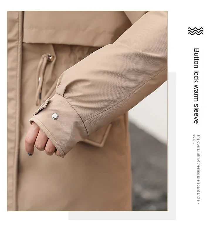 Parka Longue Femme avec Col en Fourrure – Manteau Hiver BLACKBEARD OUTDOOR INDUSTRIES