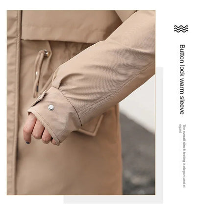 Parka Longue Femme avec Col en Fourrure – Manteau Hiver BLACKBEARD OUTDOOR INDUSTRIES