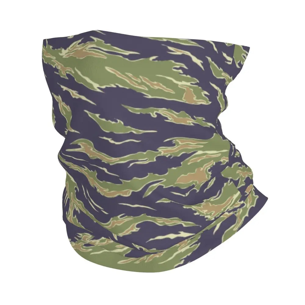 Tiger Stripe Camo – Bandeau Tour de Cou Hiver Multifonction pour Hommes et Femmes | Parfait pour Randonnée, Cyclisme, Sports Outdoor et Usage Quotidien - BLACKBEARD OUTDOOR INDUSTRIES
