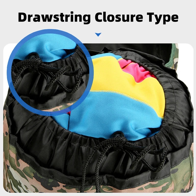 Sac à Dos Tactique 90L Imperméable – Alpinisme, Camping, Randonnée, Grande Capacité