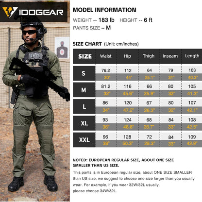 Pantalon Tactique Homme IDOGEAR G5 Heavy-Duty Combat Pants - BLACKBEARD OUTDOOR INDUSTRIES