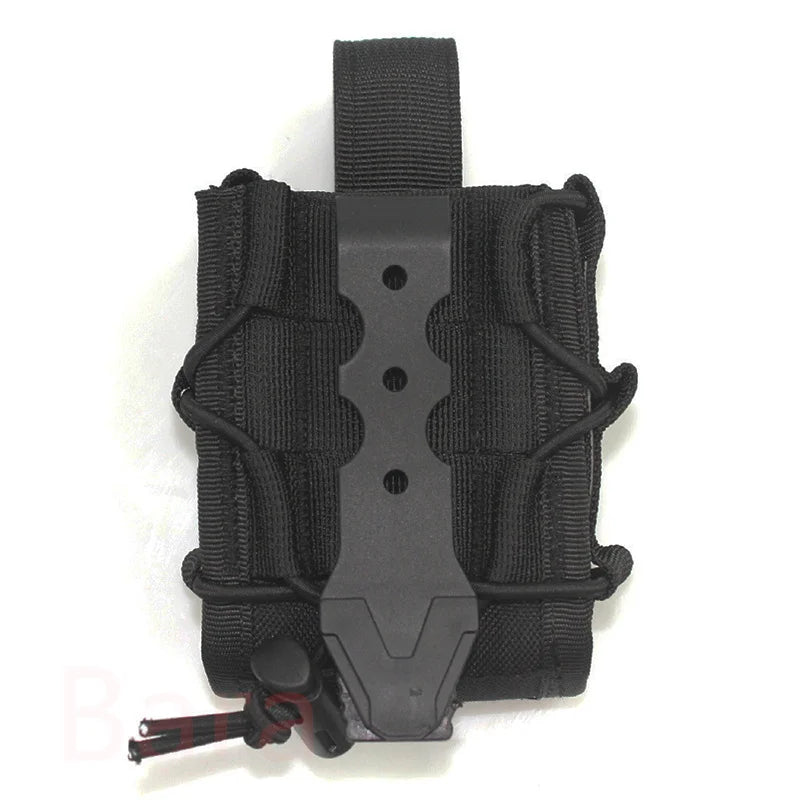 Pochette Tactique pour Menottes Ouvertes avec Clip et Sangle – Étui de Ceinture pour Menottes Asp, Menottes à Charnière, Menottes à Chaîne et Menottes Rigides Pliantes - BLACKBEARD OUTDOOR INDUSTRIES