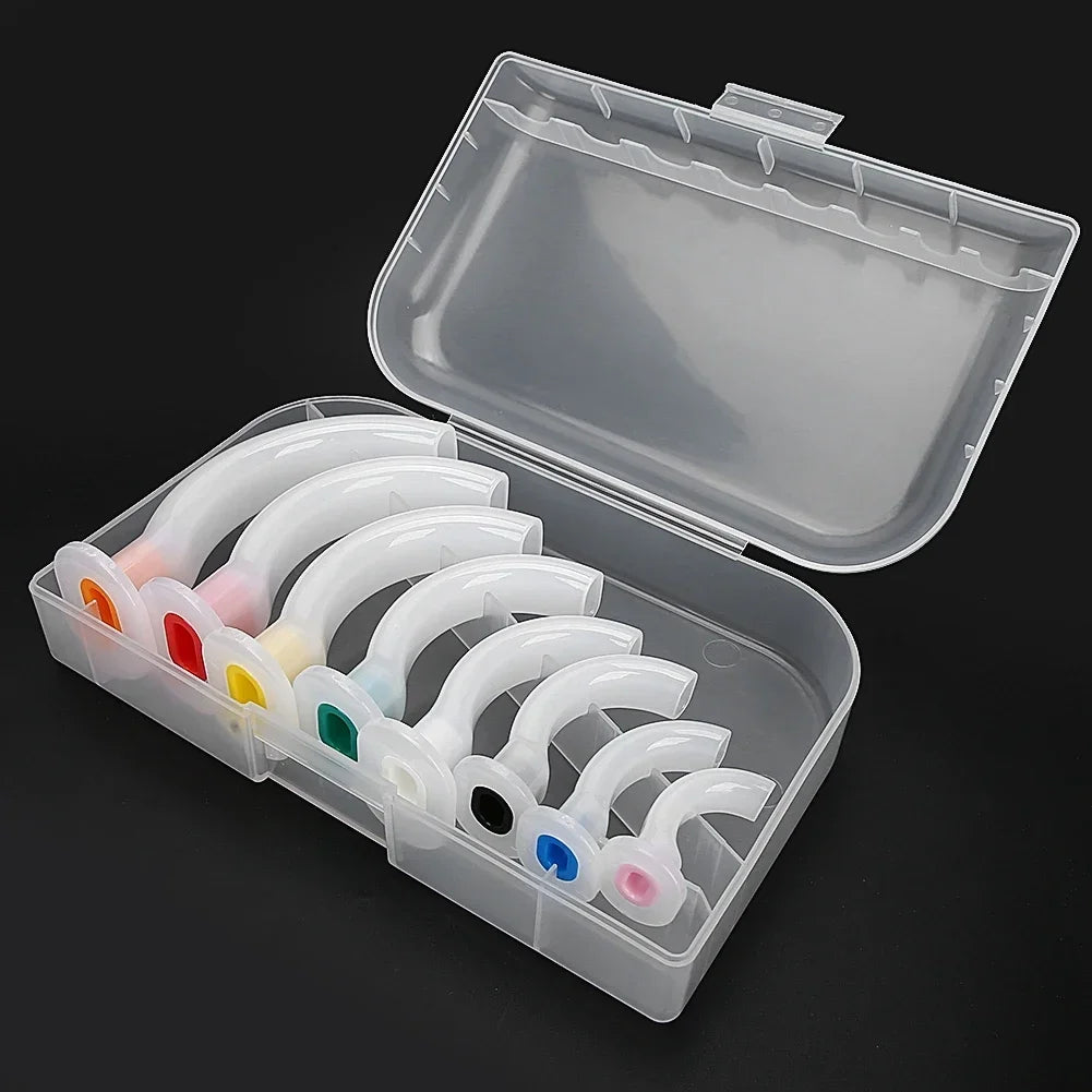 Canule Oropharyngée Jetable – Kit 8 Tailles | Premiers Secours