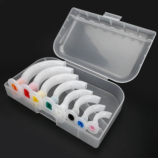 Canule Oropharyngée Jetable – Kit 8 Tailles | Premiers Secours