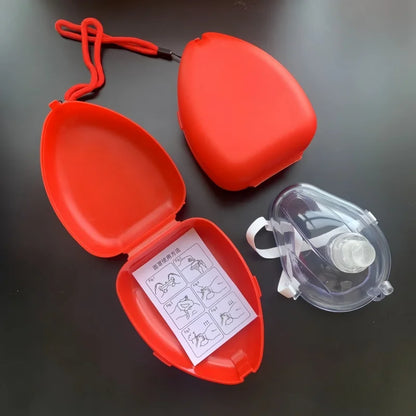 Masque de Secours CPR – Rescousse Adulte/Enfant, Pocket Resuscitator pour Premiers Secours et Sauvetage Cardiaque - BLACKBEARD OUTDOOR INDUSTRIES