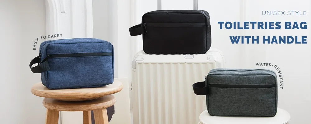 Trousse de Toilette Pliable Unisexe – Sac de Rangement Portable pour Cosmétiques & Accessoires de Voyage - BLACKBEARD OUTDOOR INDUSTRIES