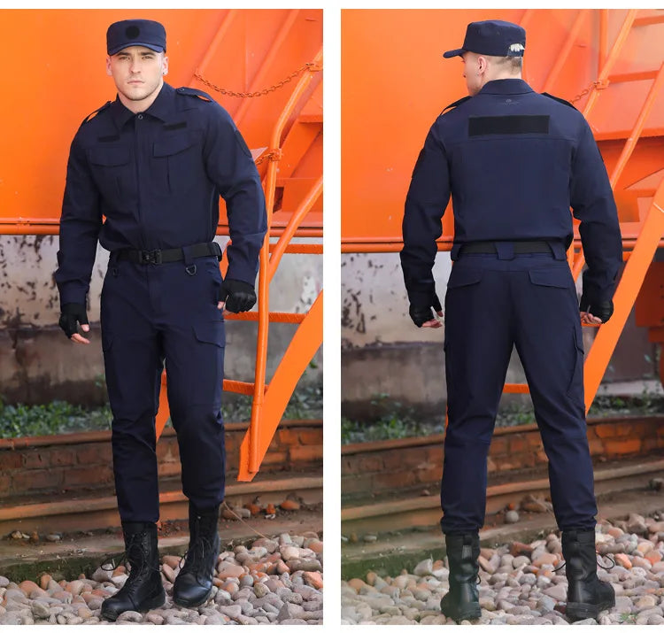 Ensemble Tactique à Séchage Rapide – Veste et Pantalon Longs Manches, Uniforme de Travail, Idéal pour Entraînement et Activités Extérieures BLACKBEARD OUTDOOR INDUSTRIES