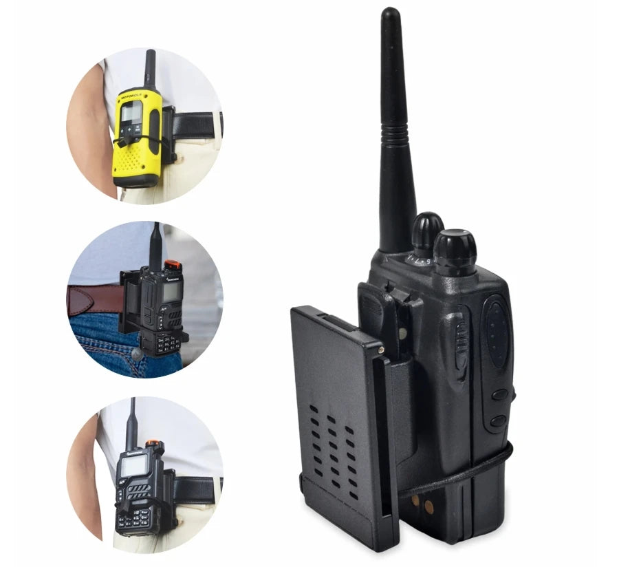 Étui Ceinture Tactique Quick Release – Holster Radio à Décrochage Rapide pour Duty Belt Professionnel