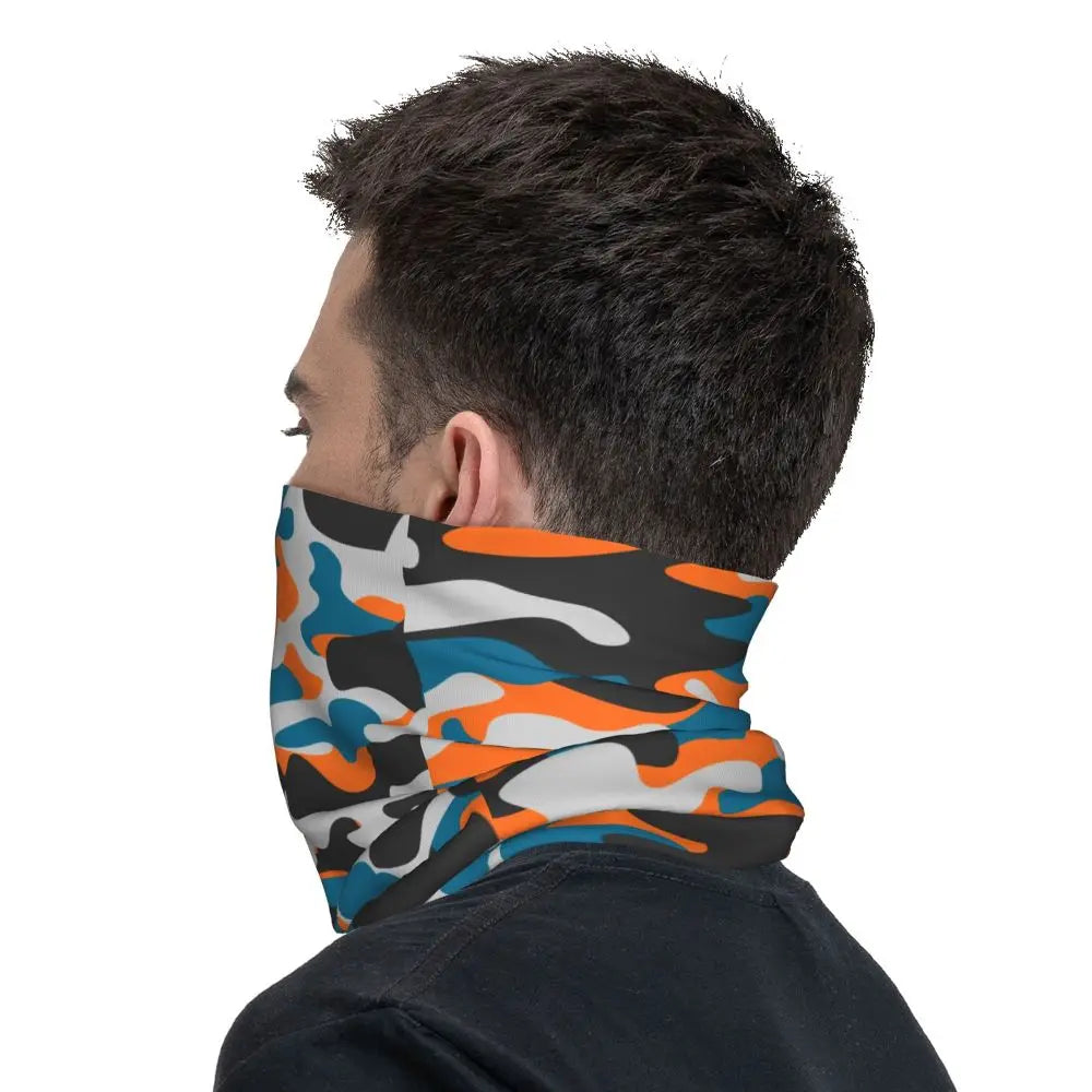 Tiger Stripe Camo – Bandeau Tour de Cou Hiver Multifonction pour Hommes et Femmes | Parfait pour Randonnée, Cyclisme, Sports Outdoor et Usage Quotidien - BLACKBEARD OUTDOOR INDUSTRIES