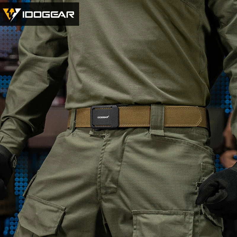 Ceinture Tactique IDOGEAR 1,75" Nylon 1000D – Résistance et Confort pour les Activités Tactiques Ma boutique