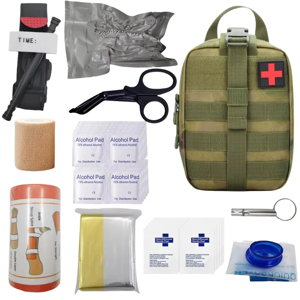 Kit de Premiers Secours Outdoor – Équipement de Sécurité pour Randonnée, Camping et Aventure en Montagne - BLACKBEARD OUTDOOR INDUSTRIES