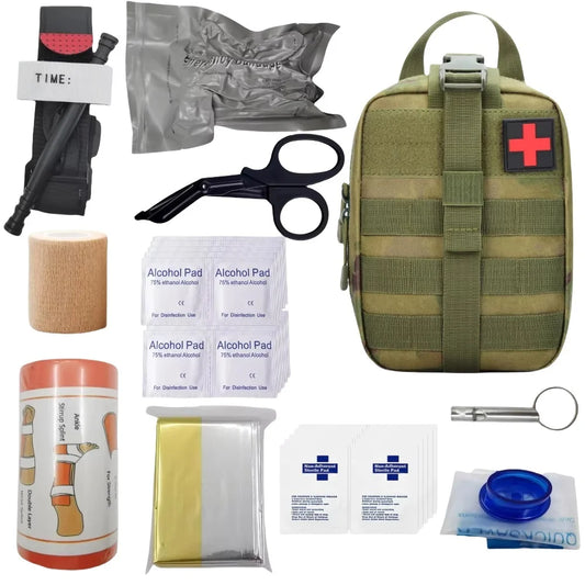 Kit de Premiers Secours Outdoor – Équipement de Sécurité pour Randonnée, Camping et Aventure en Montagne - BLACKBEARD OUTDOOR INDUSTRIES