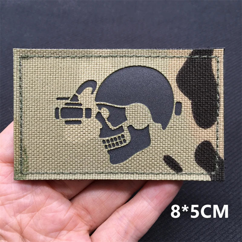 Patches Drapeaux Nationaux 3D Multicam – Réfléchissant IR, Découpe Laser, Hook & Loop | Tactique, Airsoft, DIY | 45+ Pays - BLACKBEARD OUTDOOR INDUSTRIES