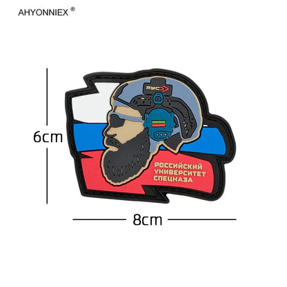 Patch PVC 3D Drapeau Russe – Patch en Caoutchouc, Style Militaire, Accessoires DIY pour Vêtements, Sacs, et Badges - BLACKBEARD OUTDOOR INDUSTRIES