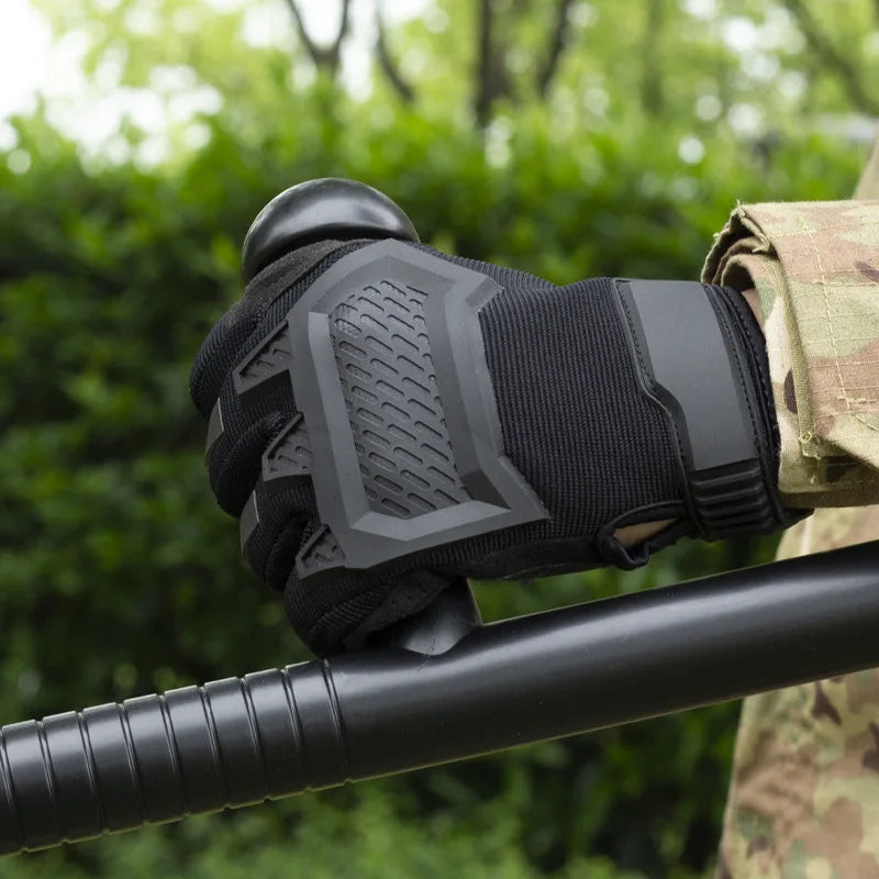 Gants Tactiques Plein Doigt Tactile – Airsoft Paintball Tir Randonnée Police