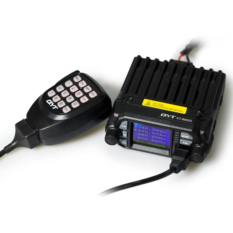 QYT KT-8900D Talkie-Walkie Mobile Radio VHF/UHF Double Bande – 25W, 200 Canaux, Quad Watch - BLACKBEARD OUTDOOR INDUSTRIES
