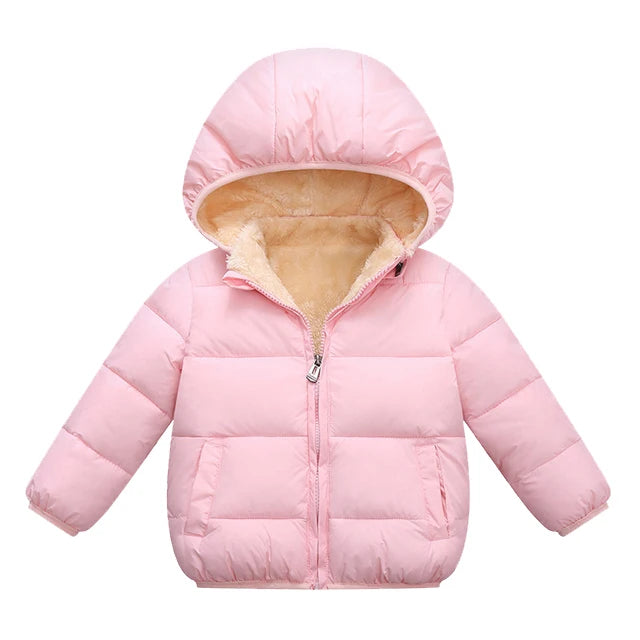 Manteau d’Hiver Épais pour Enfants – Chaud, Doublé & à Capuche avec Fourrure | Fille & Garçon | 3 à 6 ans - BLACKBEARD OUTDOOR INDUSTRIES