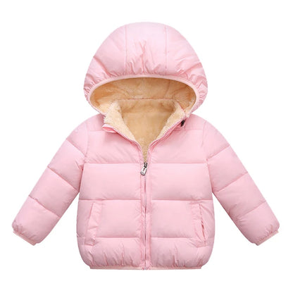 Manteau d’Hiver Épais pour Enfants – Chaud, Doublé & à Capuche avec Fourrure | Fille & Garçon | 3 à 6 ans - BLACKBEARD OUTDOOR INDUSTRIES