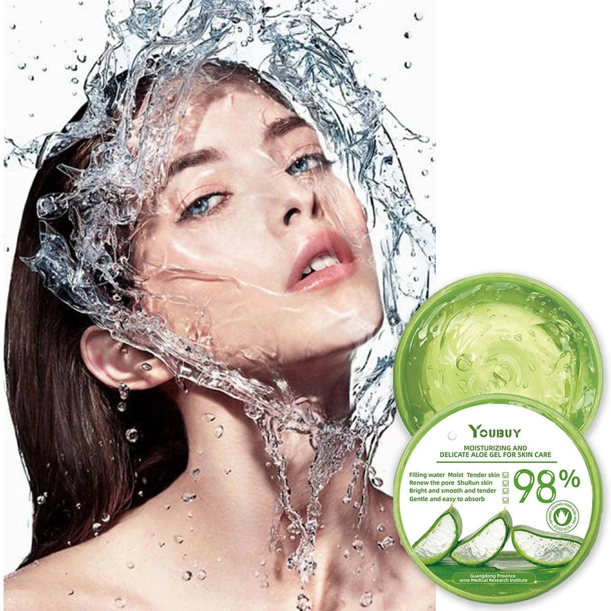 Gel Hydratant à l’Aloe Vera – Soin Visage Naturel & Éclaircissant - BLACKBEARD OUTDOOR INDUSTRIES