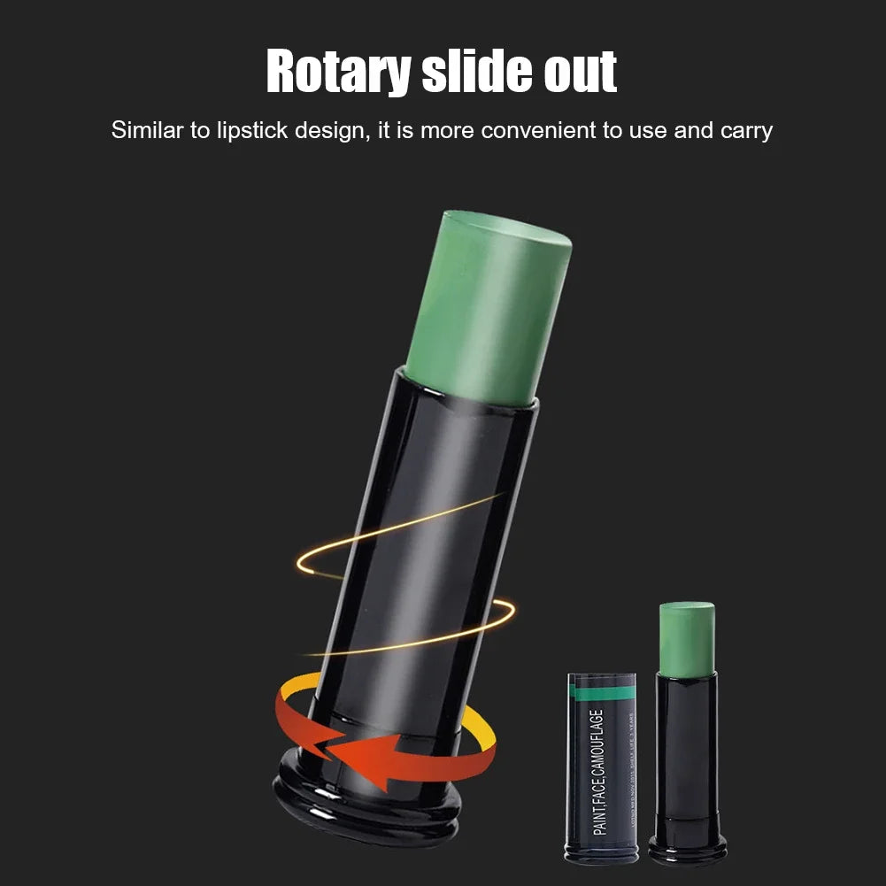 Lot de 3 Camouflages Militaires Woodland – Crème Camouflage pour Visage et Corps – Tube de Peinture Camouflage Imperméable pour Terrain Extérieur BLACKBEARD OUTDOOR INDUSTRIES