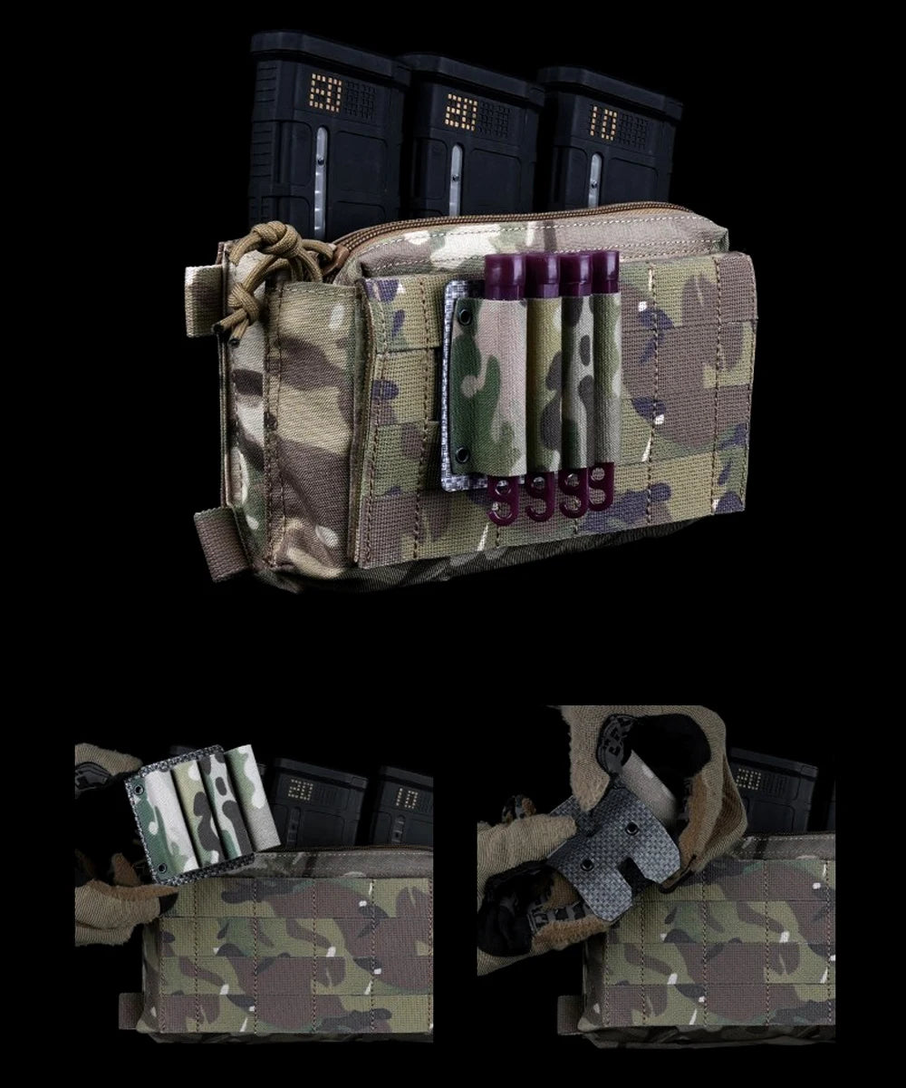 KOLINLOV Glow Sticks Pouch – Pochette de Rangement Tactique pour Bâtons Lumineux - BLACKBEARD OUTDOOR INDUSTRIES