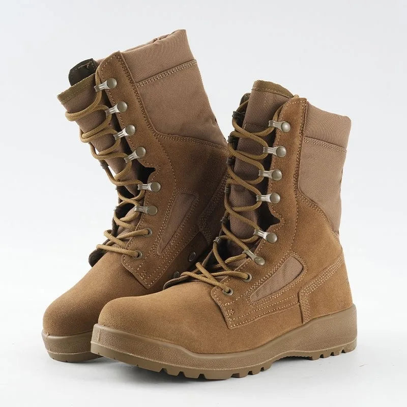 Chaussures Randonnée Montagne WOMY Homme Antidérapantes – Coton, Semelle Caoutchouc, Lacets | Trekking, Outdoor | T.40-47 | Marron & Khaki