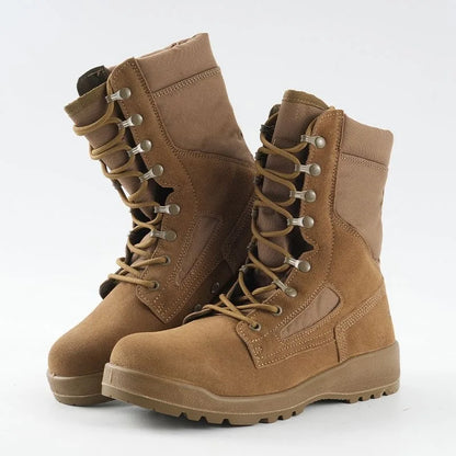 Chaussures Randonnée Montagne WOMY Homme Antidérapantes – Coton, Semelle Caoutchouc, Lacets | Trekking, Outdoor | T.40-47 | Marron & Khaki