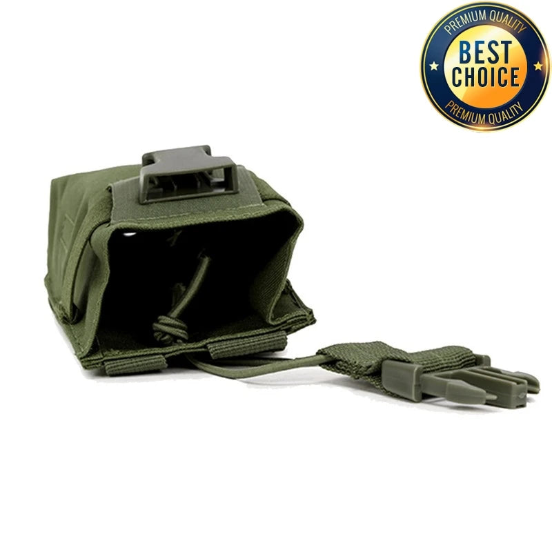 Pochette Tactique MOLLE pour Radio Walkie-Talkie – Porte-Bouteille d'Eau, Pochette de Magasin pour Activités de Plein Air, Camping et Sports BLACKBEARD OUTDOOR INDUSTRIES