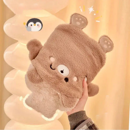 Bouillotte Kawaii Isolante en Caoutchouc avec Housse en Peluche Ma boutique