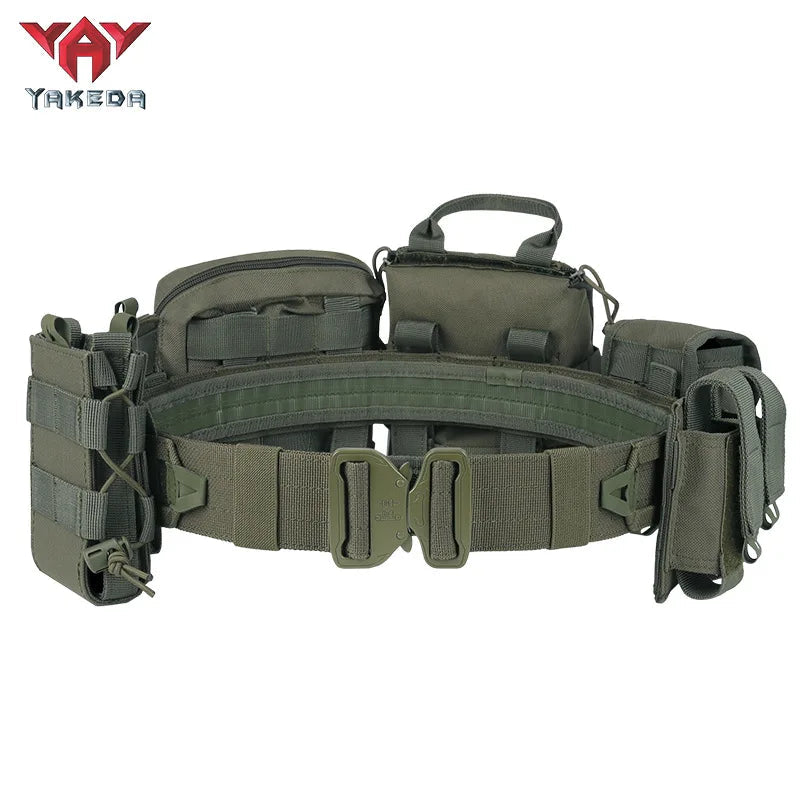 Ceinturon de Combat YAKEDA MOLLE avec Poches 8 en 1 Ma boutique