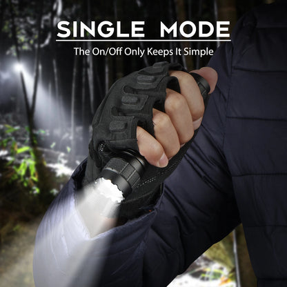 Lampe Torche Tactique UltraFire WF-501B Pro – 1200 Lumens Rechargeable avec Clip Ceinture Tactique W66 - BLACKBEARD OUTDOOR INDUSTRIES
