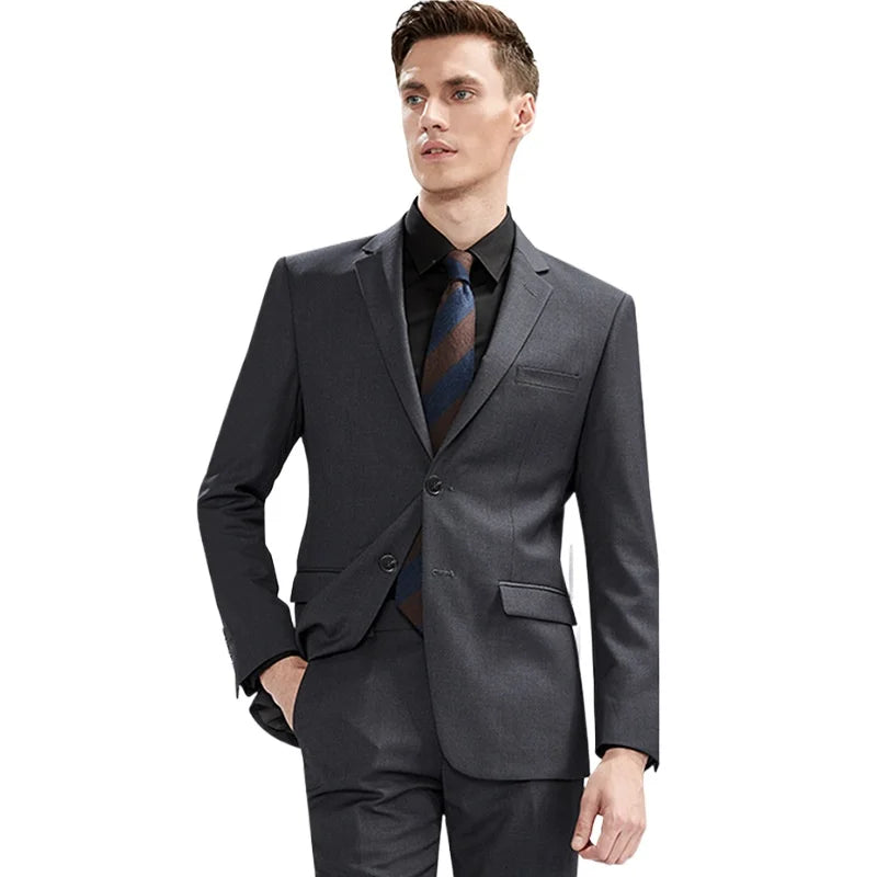 Costume Homme pour Agent de Sécurité - Veste et Pantalon, Confort et Coupe Ajustée