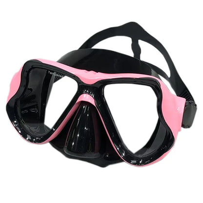 Masque de plongée et snorkeling adulte en verre trempé