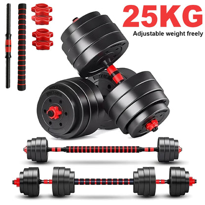 Haltères réglables de musculation, 10, 15 ou 20 kg