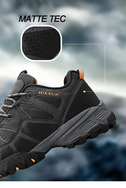 HIKEUP Sneakers Respirants avec Amorti Antidérapants – Chaussures de Randonnée Homme pour Course, Trekking et Sports de Plein Air BLACKBEARD OUTDOOR INDUSTRIES