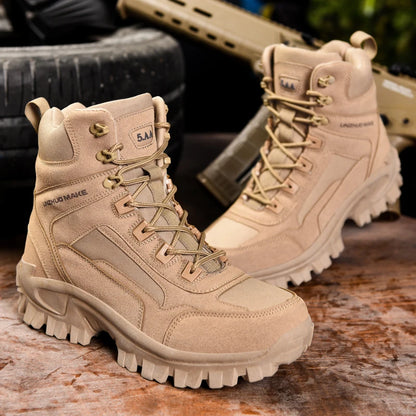 Chaussures Randonnée Tactiques MaiJiaKa Imperméables Montantes – Semelle Caoutchouc | Chasse, Trekking, Outdoor | T.39-46