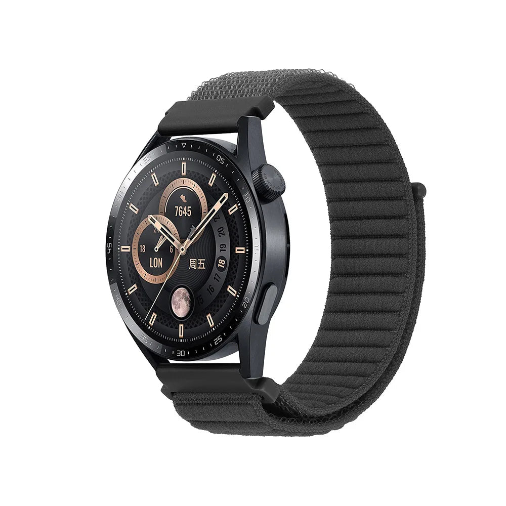 Bracelet en Nylon 20mm pour Garmin Vivoactive 5 - Bracelet de Remplacement Smart avec Libération Rapide pour Garmin Active 5/6 BLACKBEARD OUTDOOR INDUSTRIES